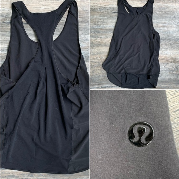 lululemon athletica Tops - Lululemon Dark Green Workout Yoga Tank Top